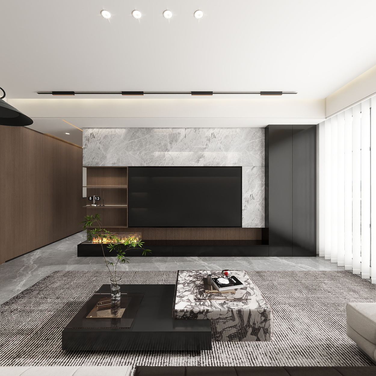 Nin好鸭-121㎡5室装修效果图