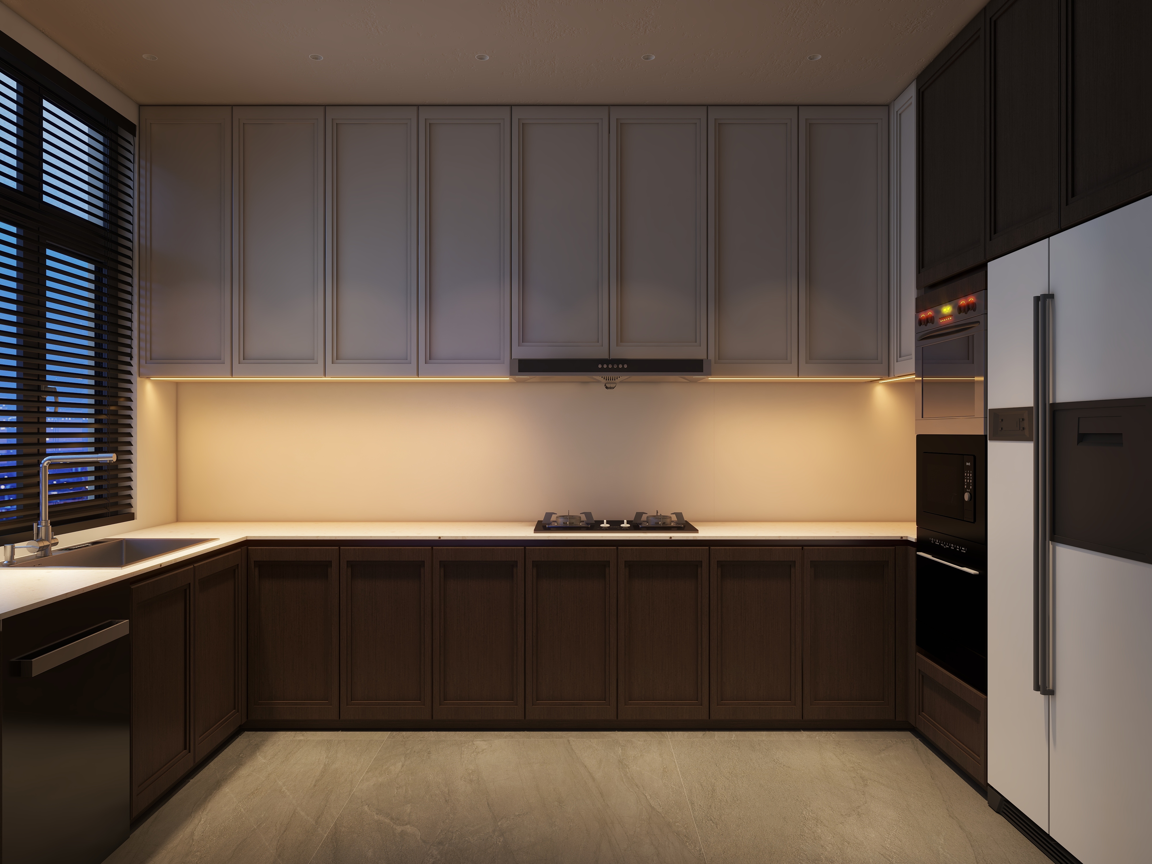 茶韵风轻-千年宋式百世李宅装修效果图