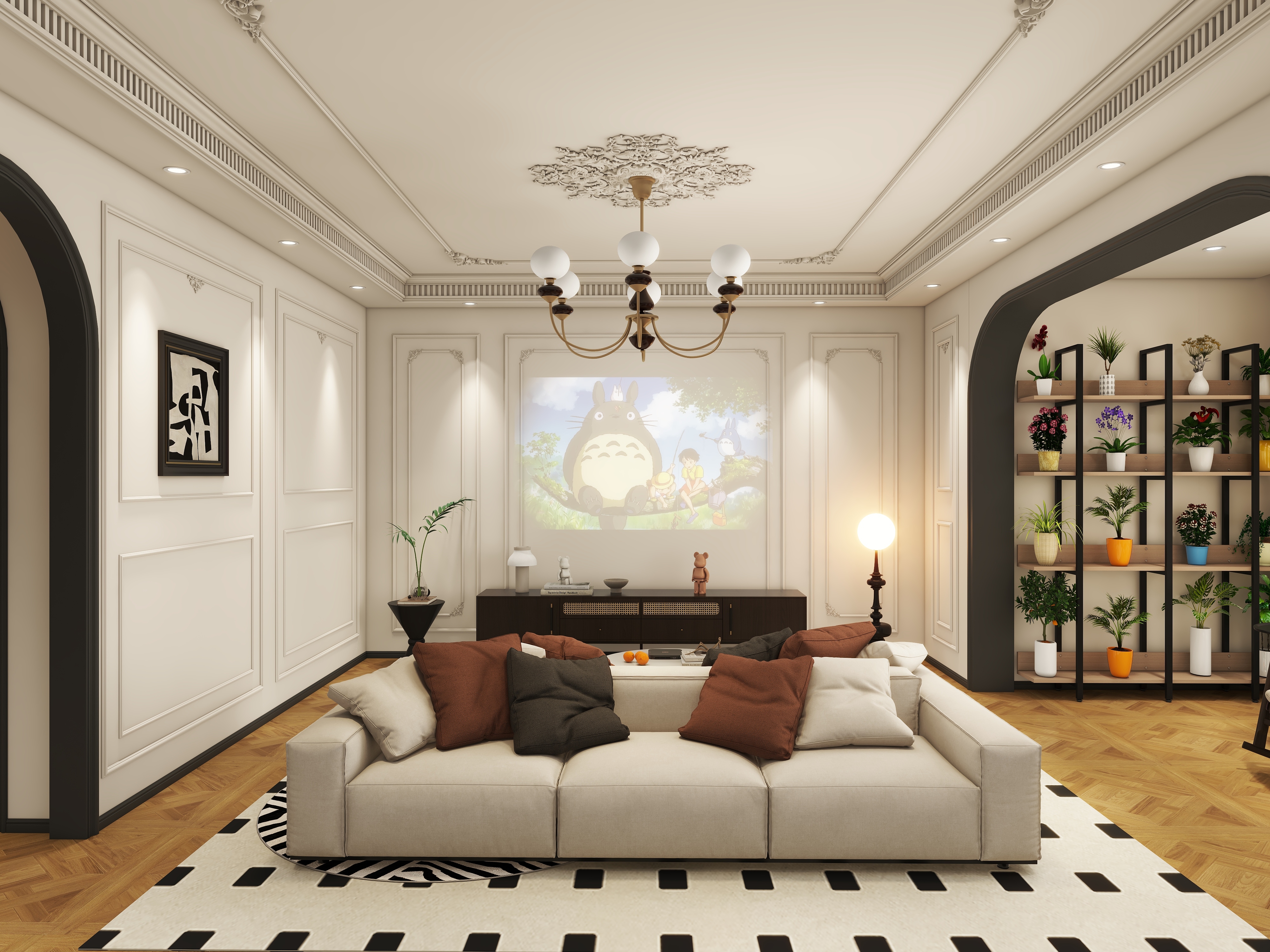 空艺鸣-【公园天下】法式复古-装修设计方案