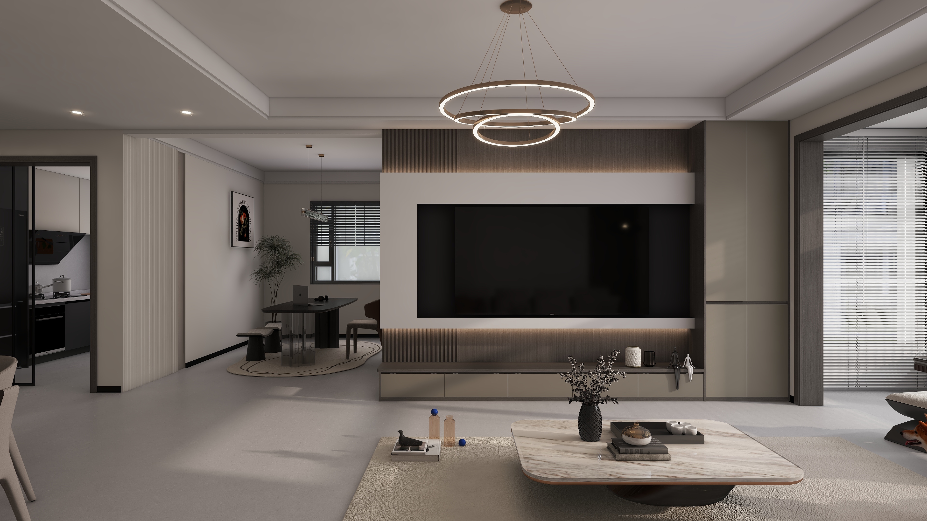 未定稿带水印图纸-华润苑  160-装修设计方案