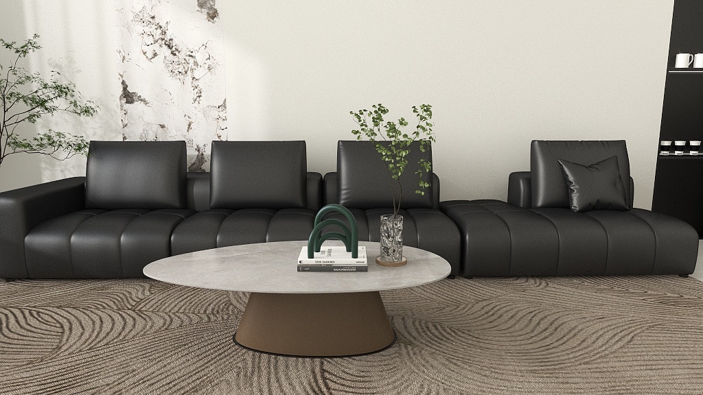 内丘三峰整家定制-香墅里跃层新中式-玄关更换-装修设计方案