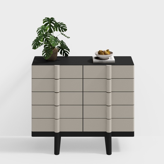 Modern bucket cabinet