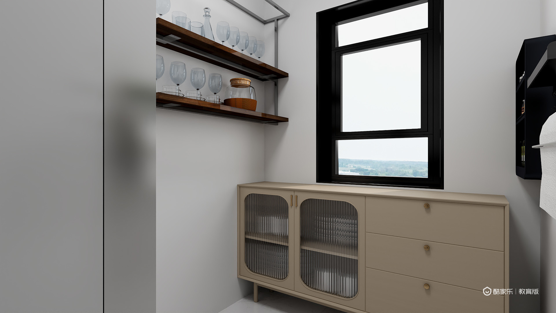 qihw-128㎡2室装修效果图