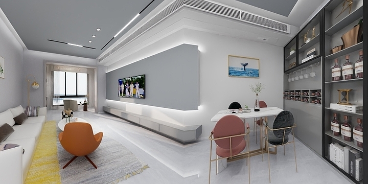 三石阁空间设计-东润翰悦府-装修设计方案