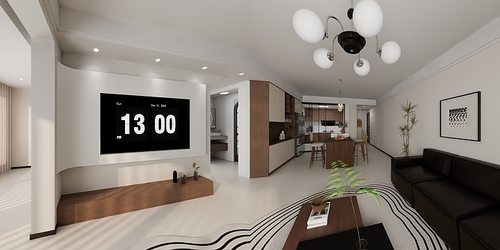 lMdesignerH-融海·启城119㎡3室-装修设计方案