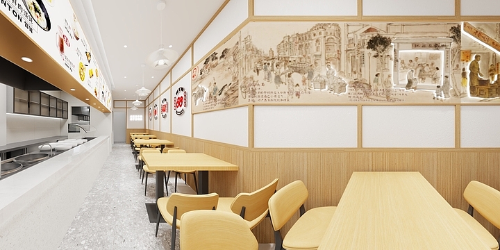 全案设计middot王工-蔡明纬嘉鱼店-装修设计方案
