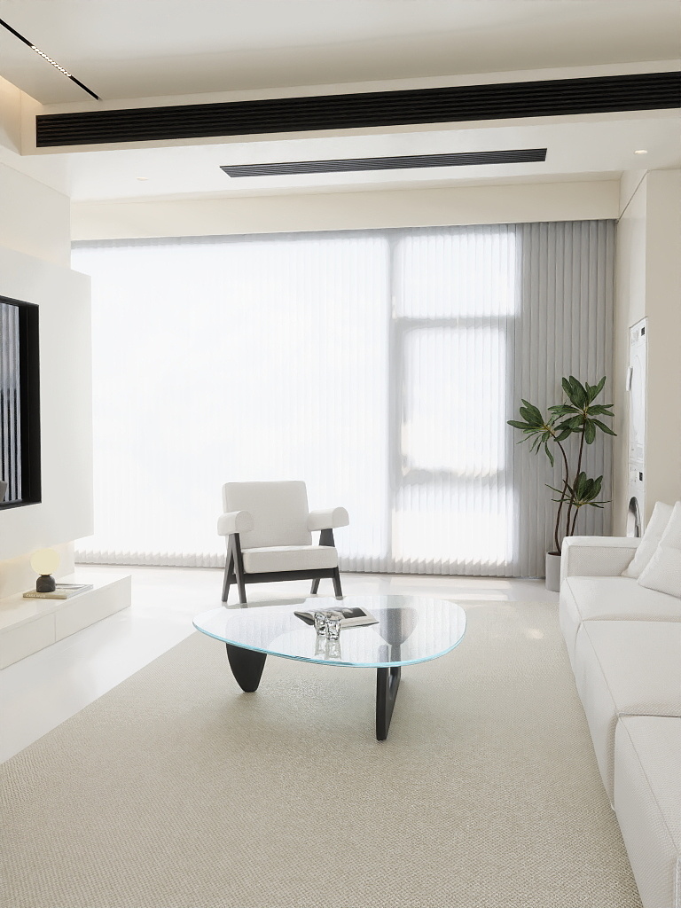 AS尔康-6.18客餐厅带厨房入户-LUT-装修设计方案