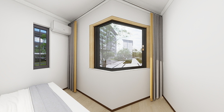 A永清洪丰装饰-府前三居效果图-装修设计方案