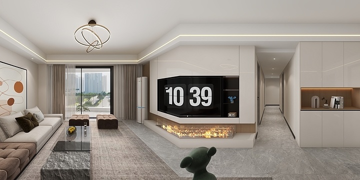 厶城-番禺区 康裕北苑3座1梯704-装修设计方案