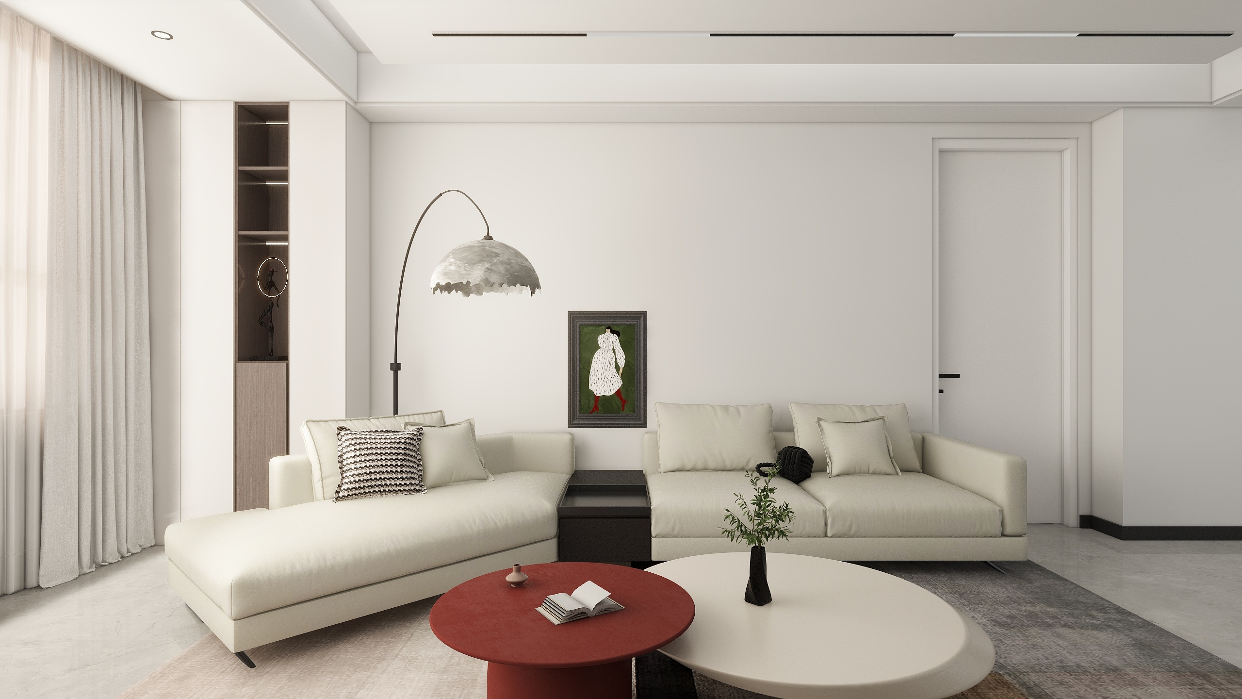 祥宏全屋定制-107㎡3室金辰御府-装修设计方案