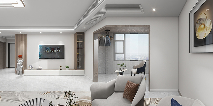 156****2867vTIX-华远玉湖802室平面布局-装修设计方案