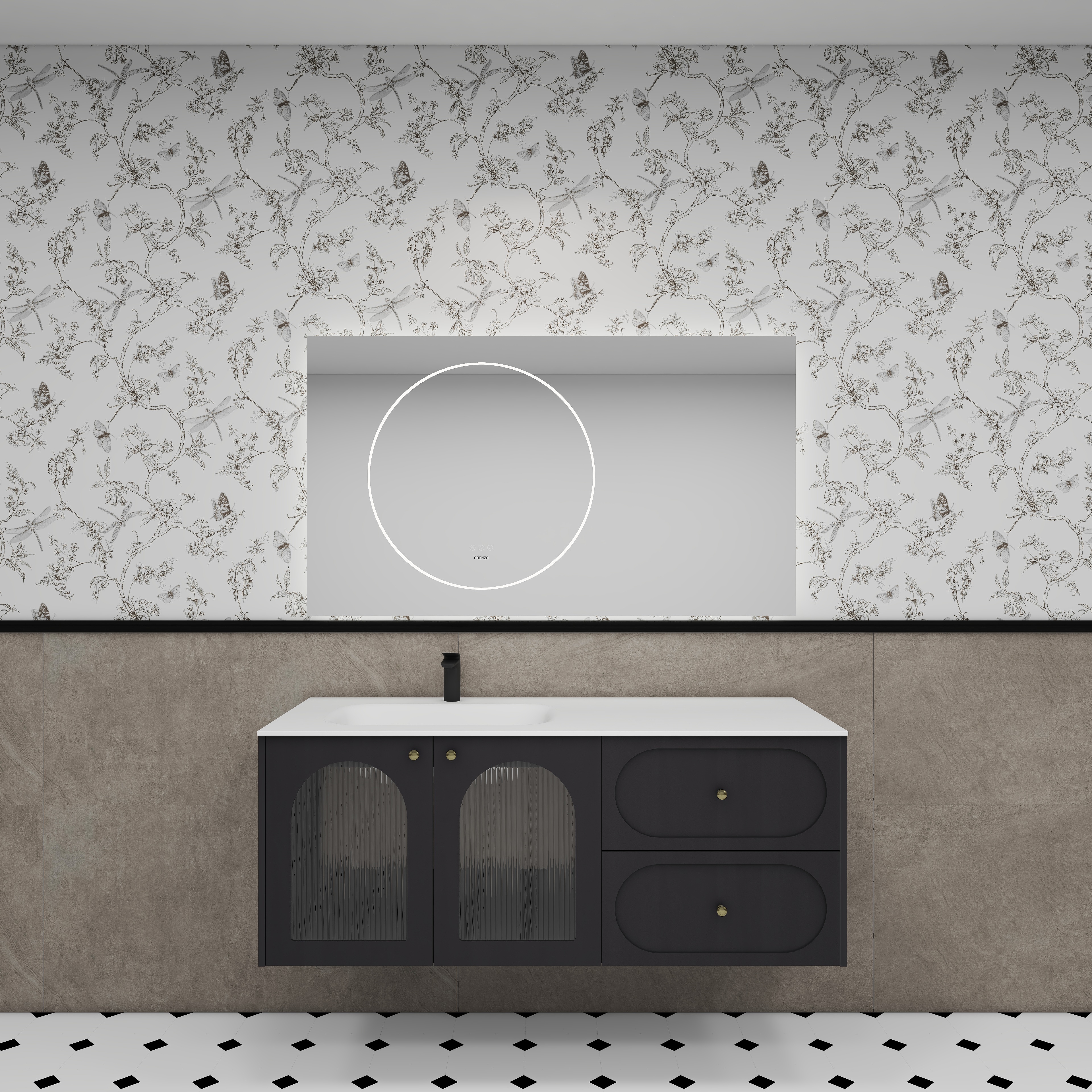 赣州华唯法恩莎-星洲湾九镜李女士80公分定制柜-肖店长-副本-副本-副本-装修设计方案