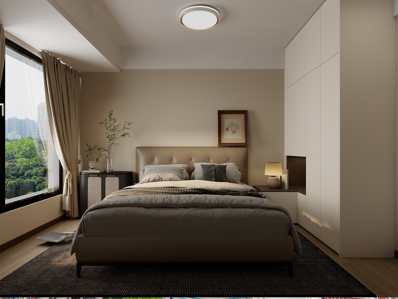 阿尔瓦zZaH-万科星光都会-李爱华-装修设计方案