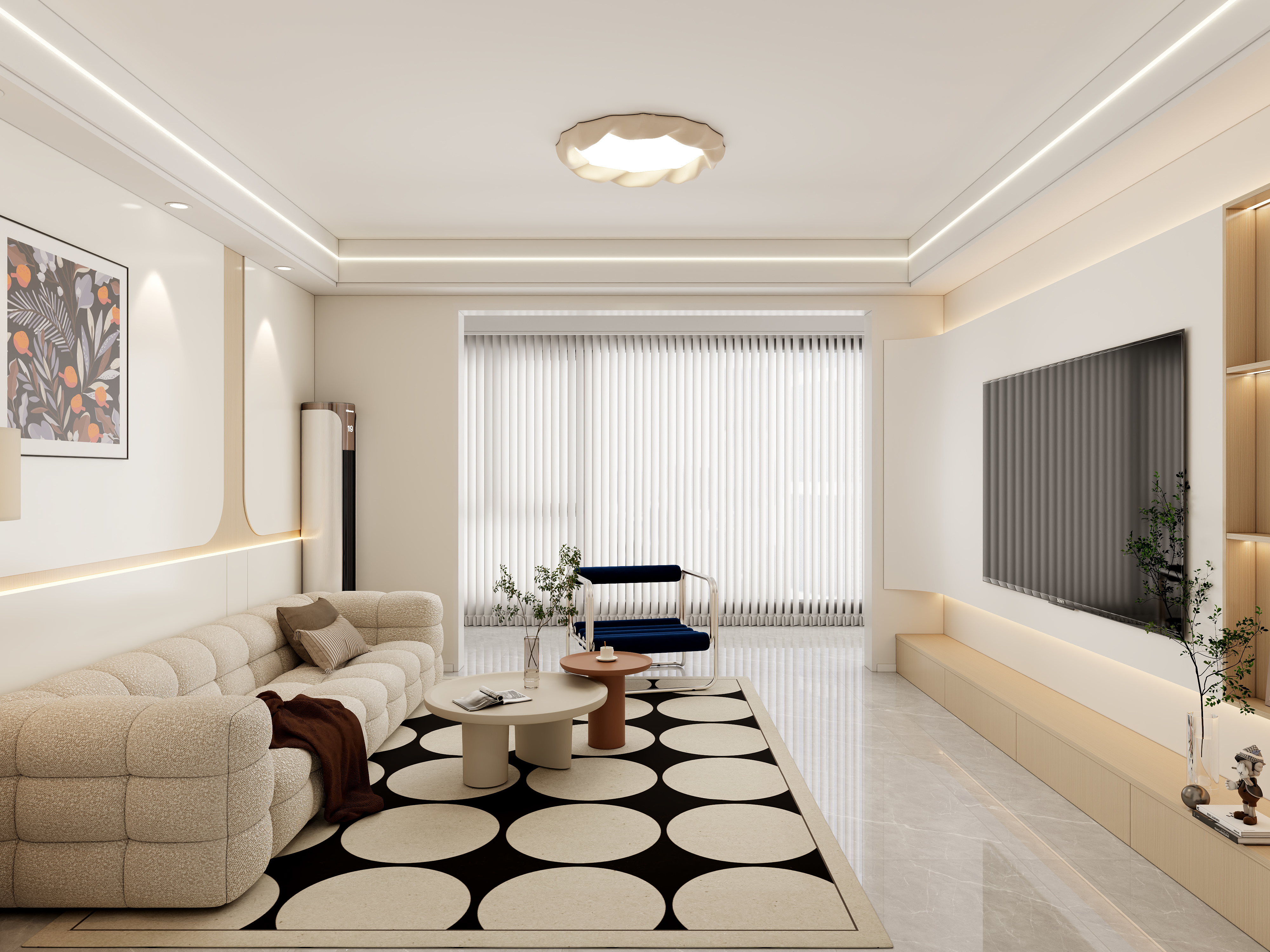 挽苏--禹州嘉誉镜湖+113m²+现代风（浅色）-装修设计方案