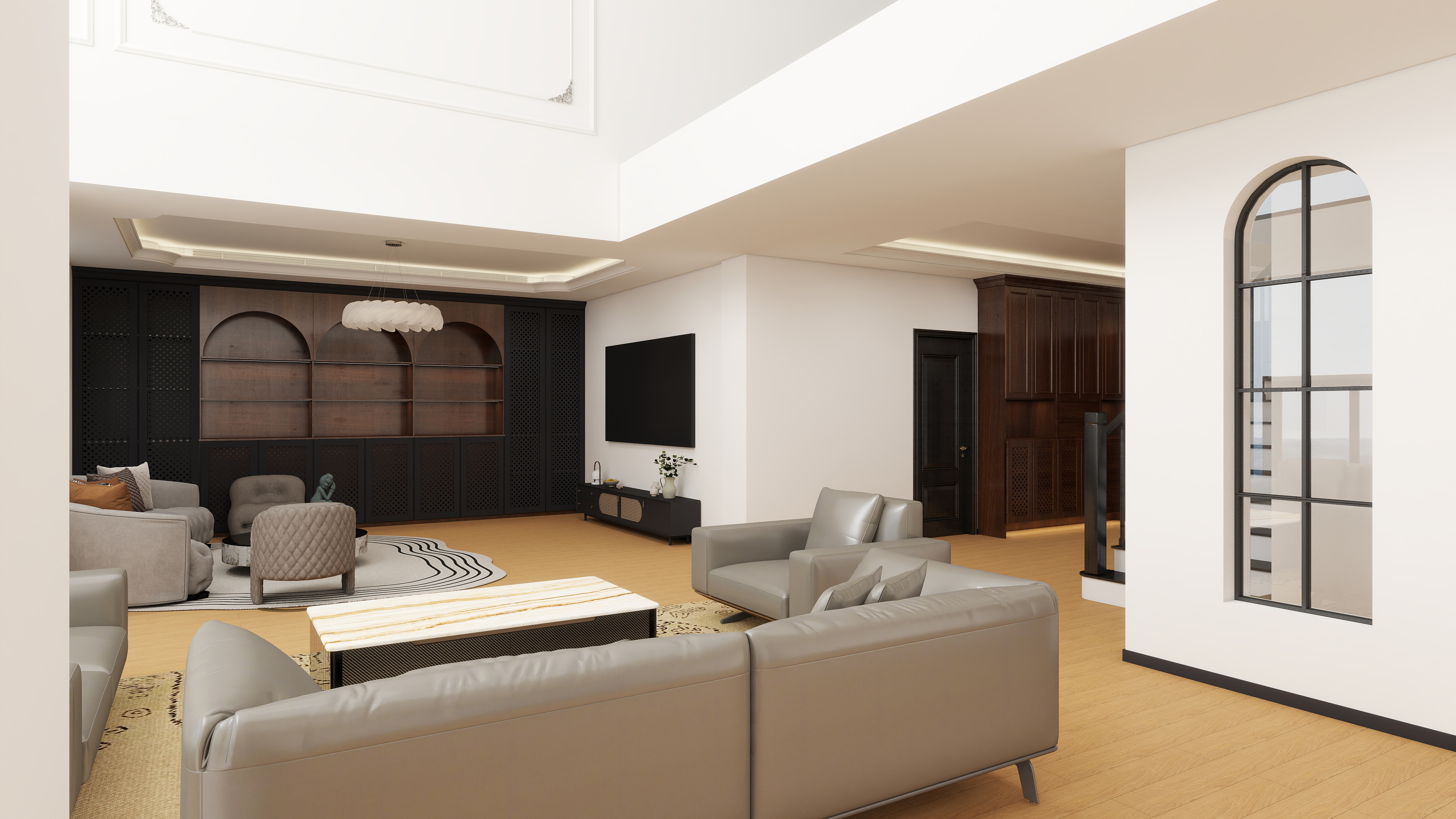 标顶空间-榕园2栋1号-装修设计方案