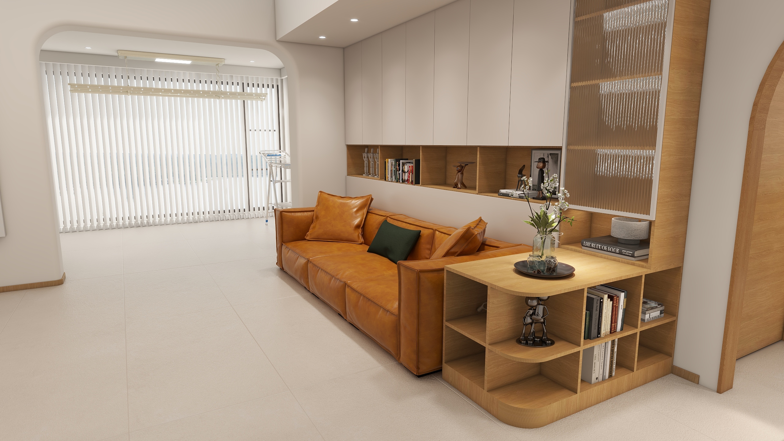 平行的时空-财源大厦94㎡1室-装修设计方案