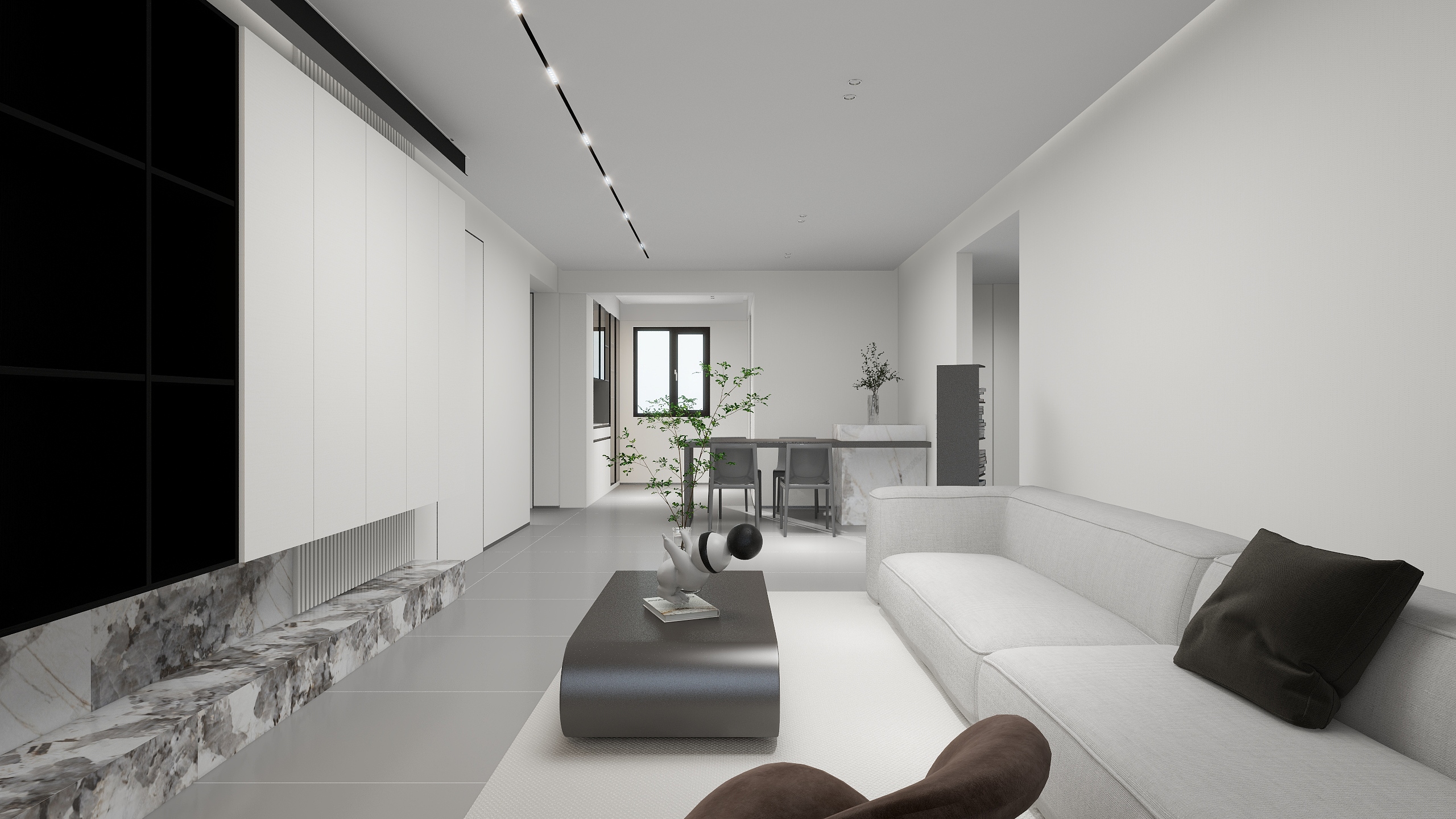 一诺千金装饰-122㎡-全景-装修设计方案