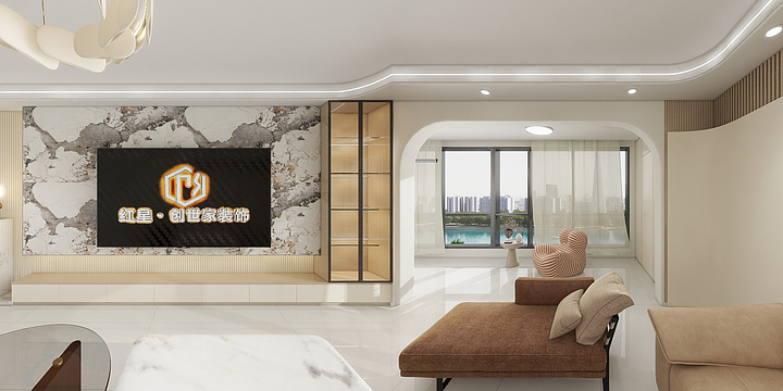 吾本儒将-老三届悦湖188平方-装修设计方案