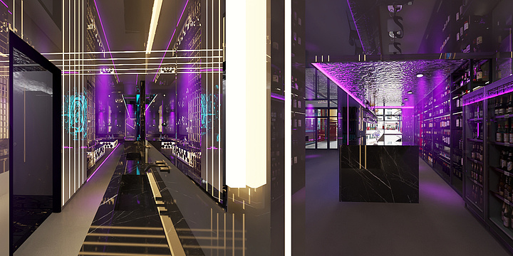 庸人00-余醉-酒吧-装修设计方案