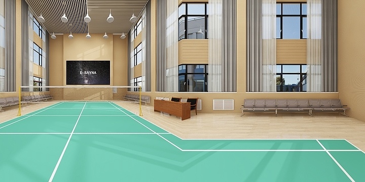 兰玉华-羽毛球馆-装修设计方案