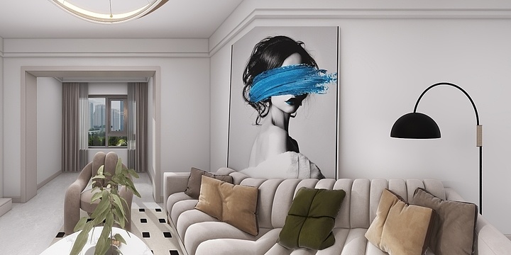 抑郁小鱼饼-宏泰越秀B区12栋2803-95-装修设计方案