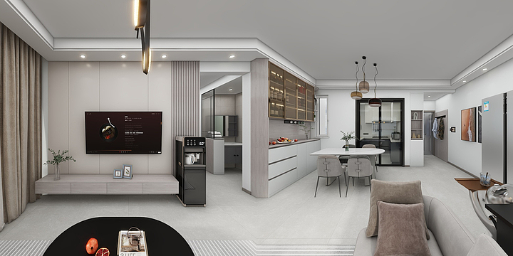 再嫑嗞哇-状元府4-701杨绍雄131㎡-装修设计方案