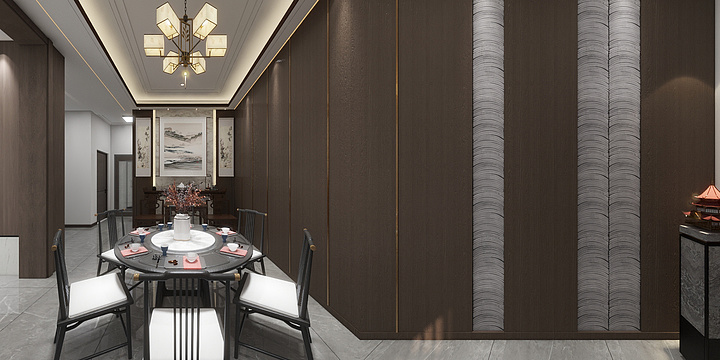 靑浅-千岛湖严家自宅-装修设计方案