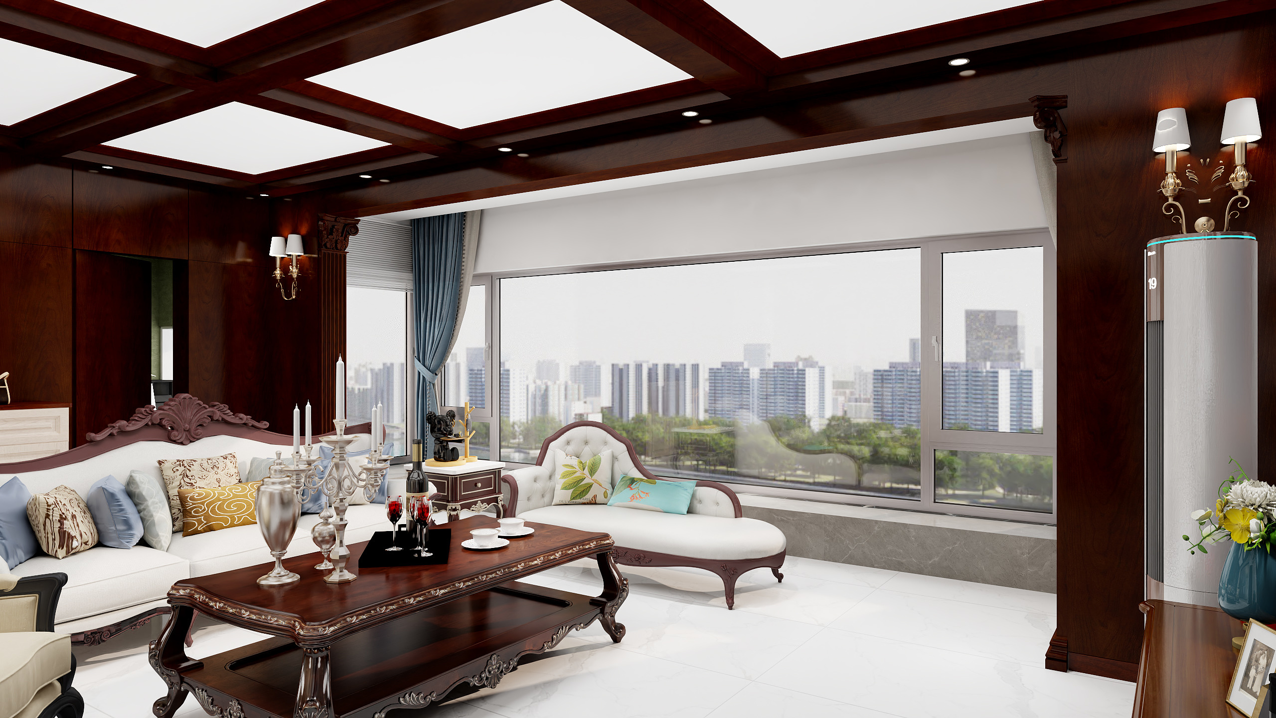 纳格兰的一阵大风-美式风格-装修设计方案