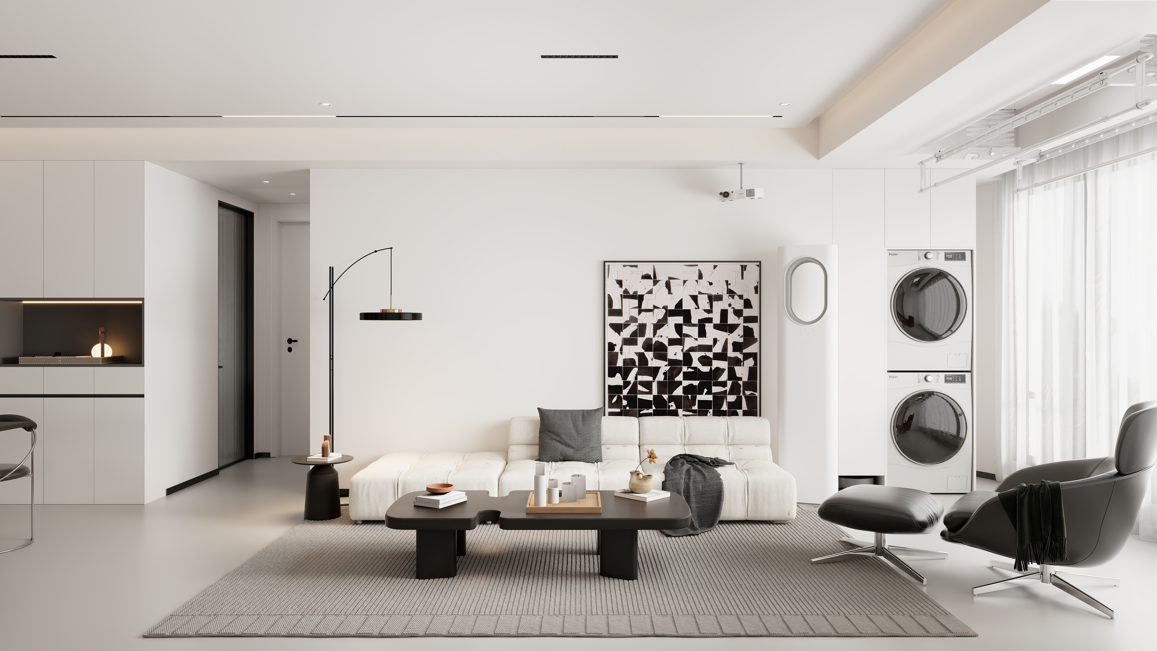 猫川效果图-鑫城名都-现代简约-装修设计方案