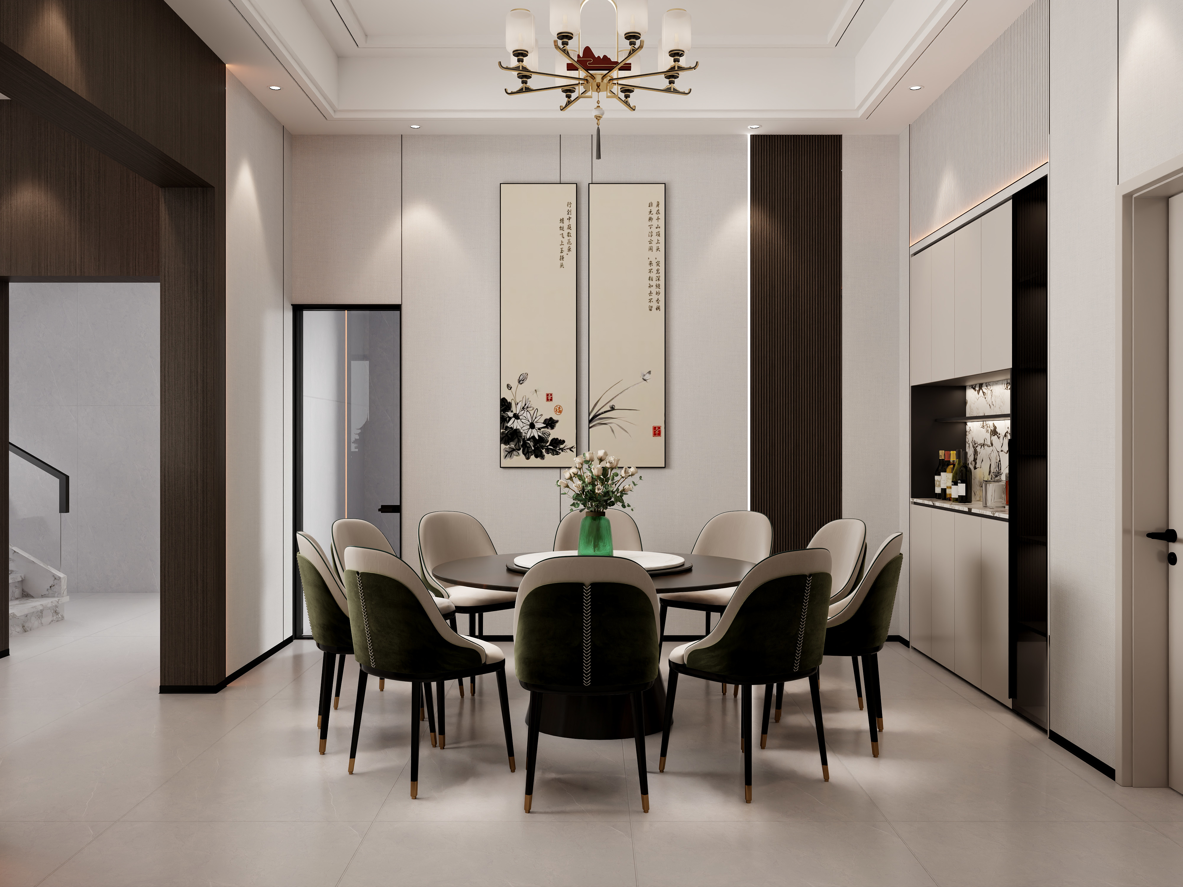 南昌经营部-高安店客户-别墅-简中-6.18-装修设计方案