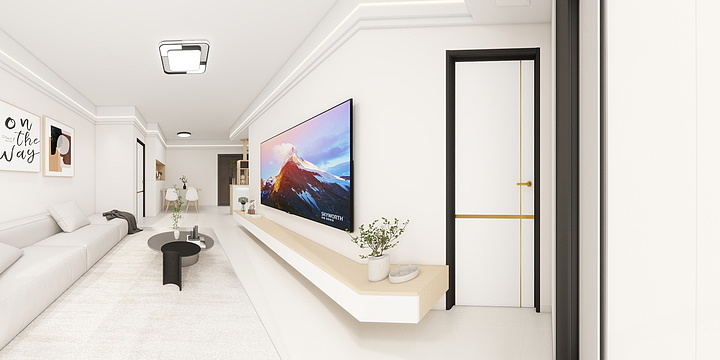 安生HAii-方效果图-装修设计方案