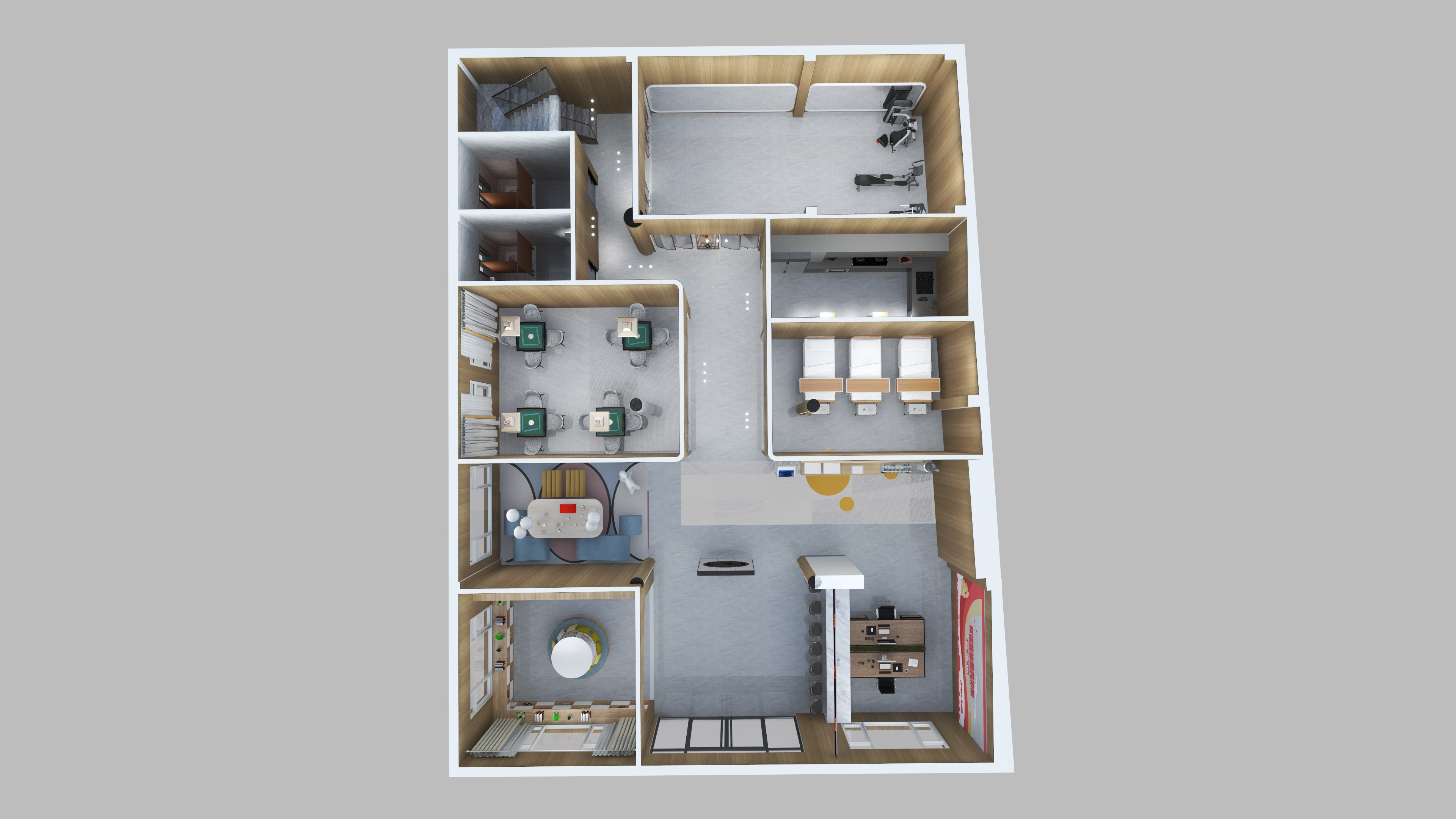 卜晓进-东里物业楼-建筑_t3-装修设计方案