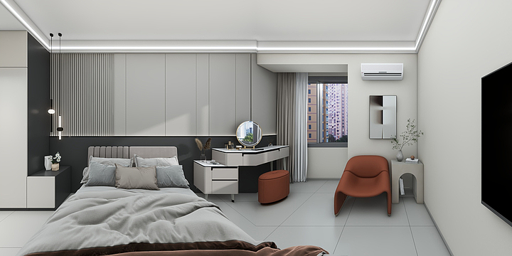 室内设计师周斌-红湘大第3栋3003-装修设计方案