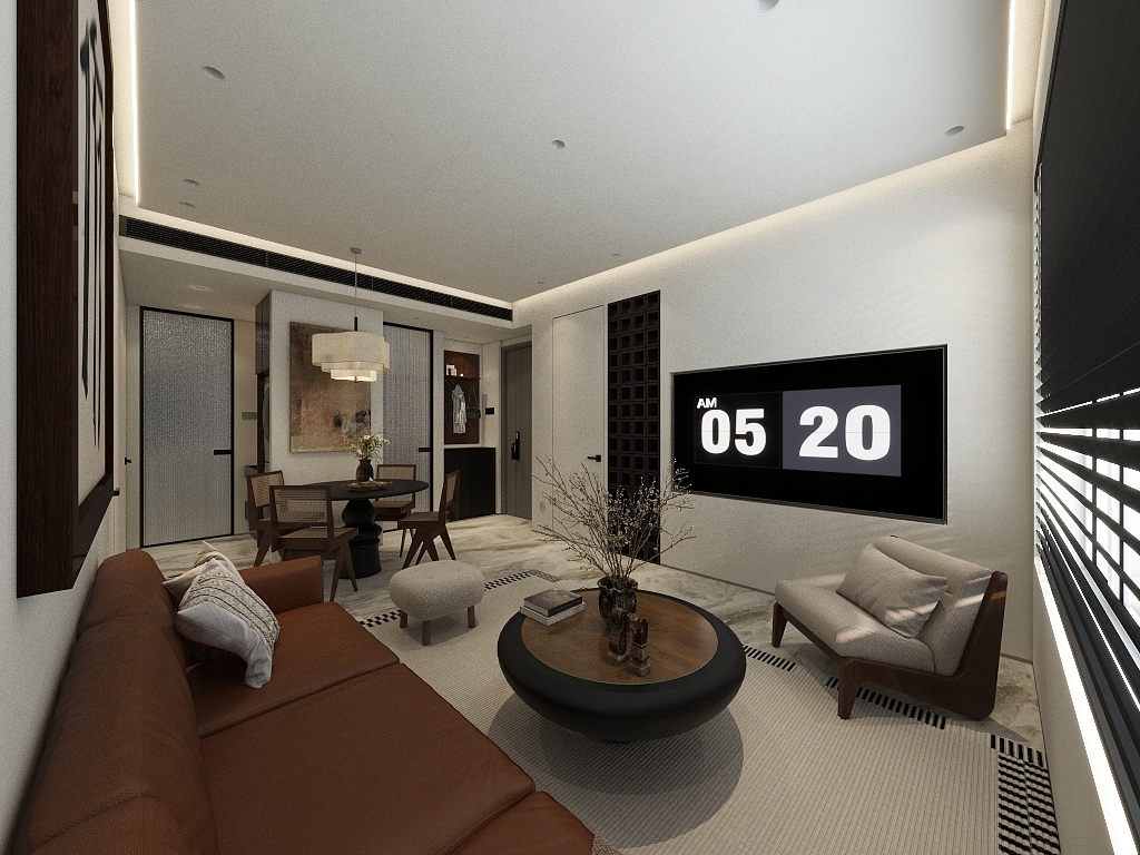 OD设计燃爷-(可可蛋奶里的中古风)-装修设计方案