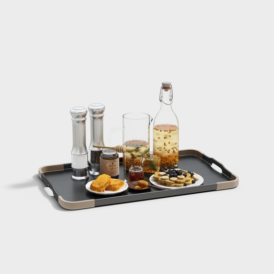 Modern tray food