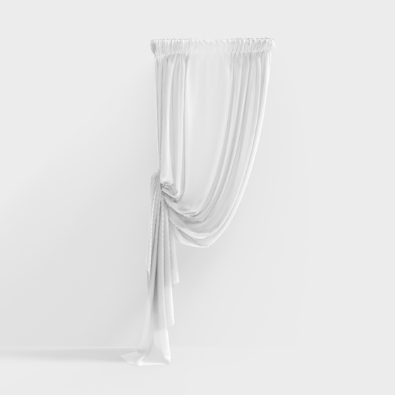 Modern gauze curtain