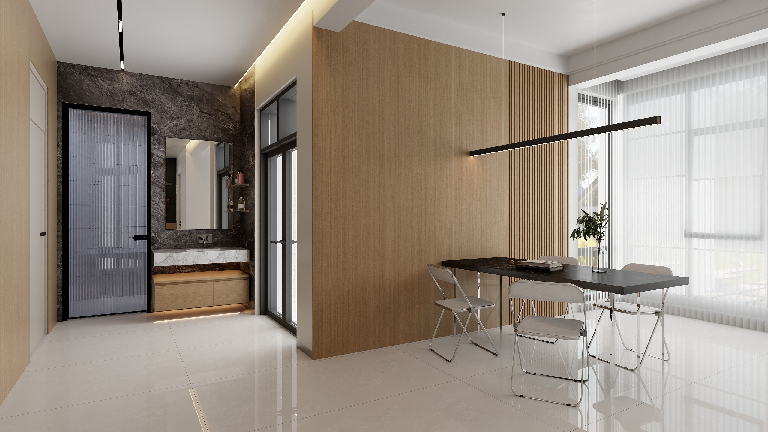 逸达飞装饰设计-原木极简-装修设计方案