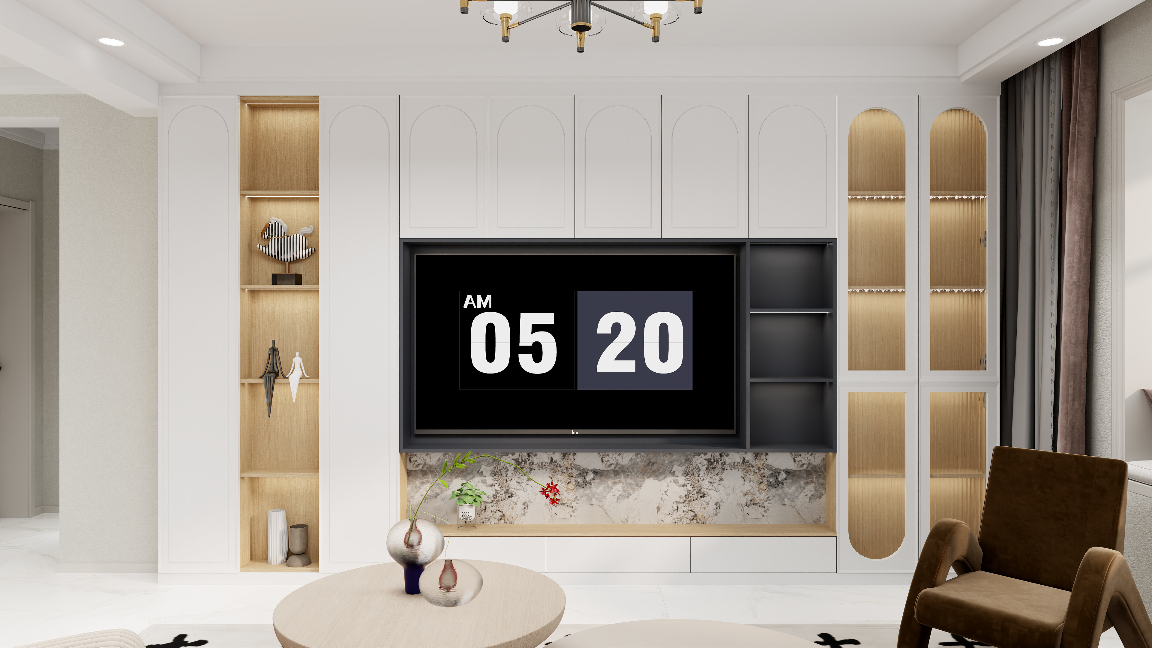 游绒绒-德元府103㎡3室-装修设计方案