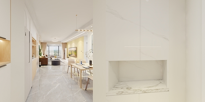 QD设计司-平度原木全景-装修设计方案