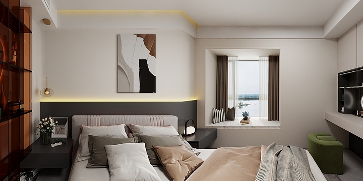 坔白设计白诗梦-德阳姐姐.-效果图-装修设计方案