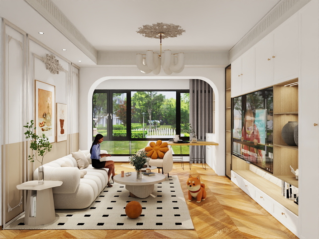 梦的绽放-法式风格-装修设计方案