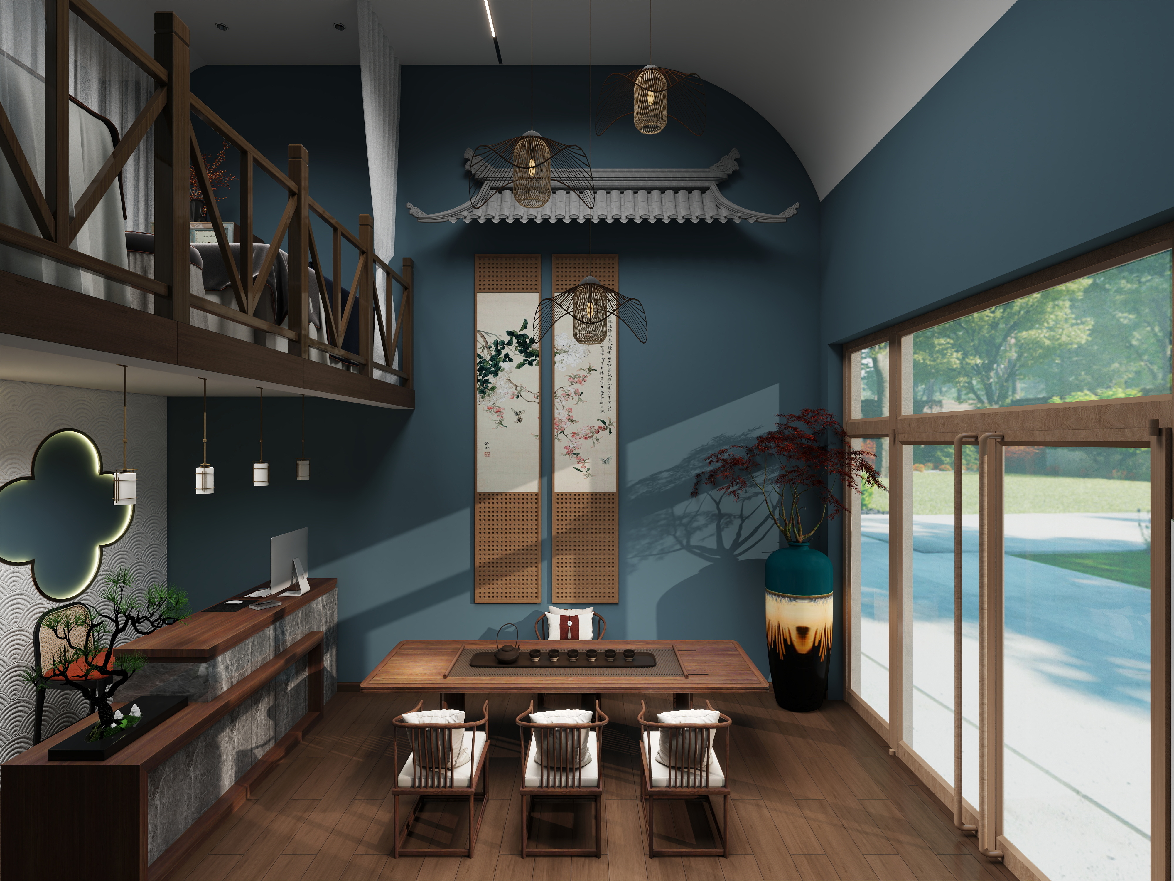 初见青山-采耳馆-装修设计方案