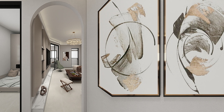 姚以霖-东方花园80-装修设计方案