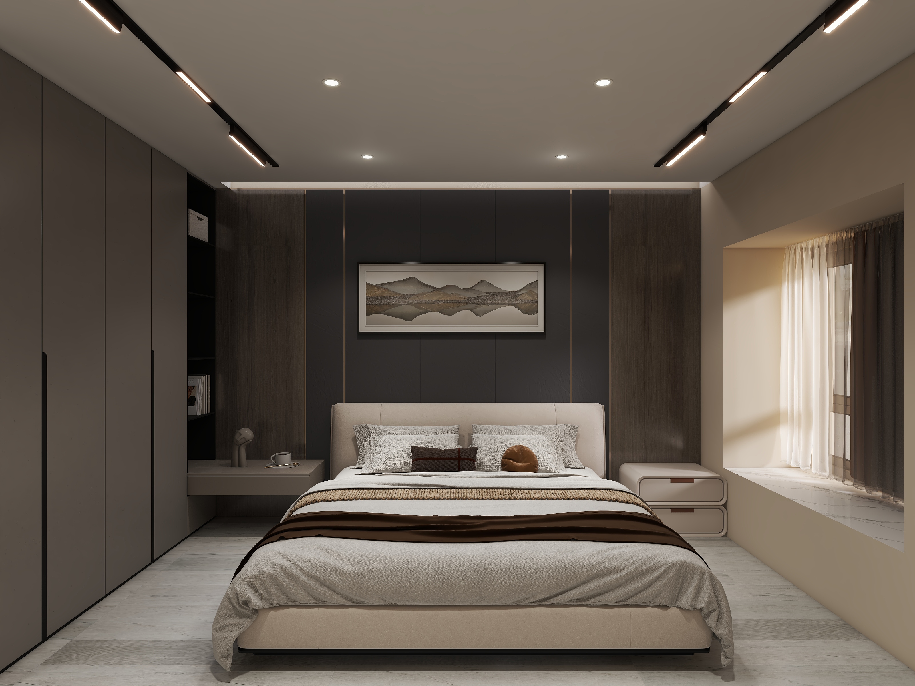 顺畅装饰-天门楚天世纪城效果图-装修设计方案