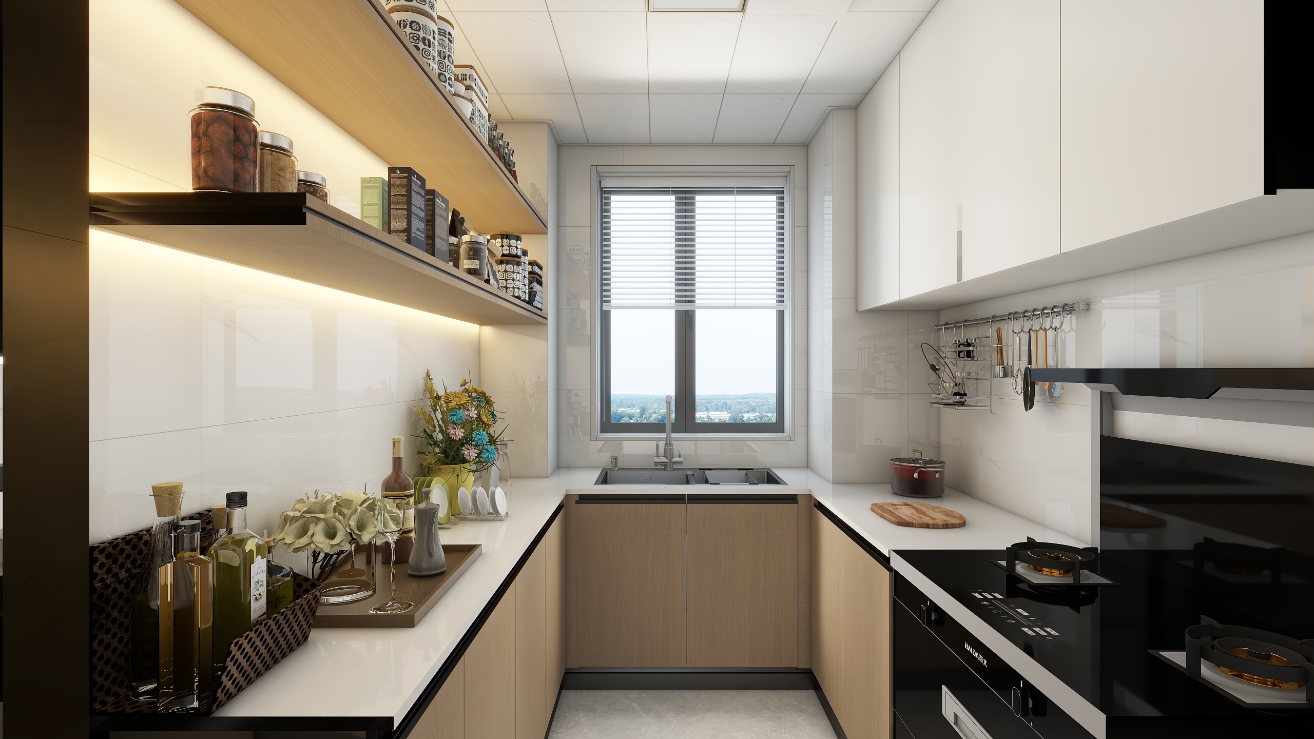 向日葵空间设计-荣信荣诚公馆-装修设计方案