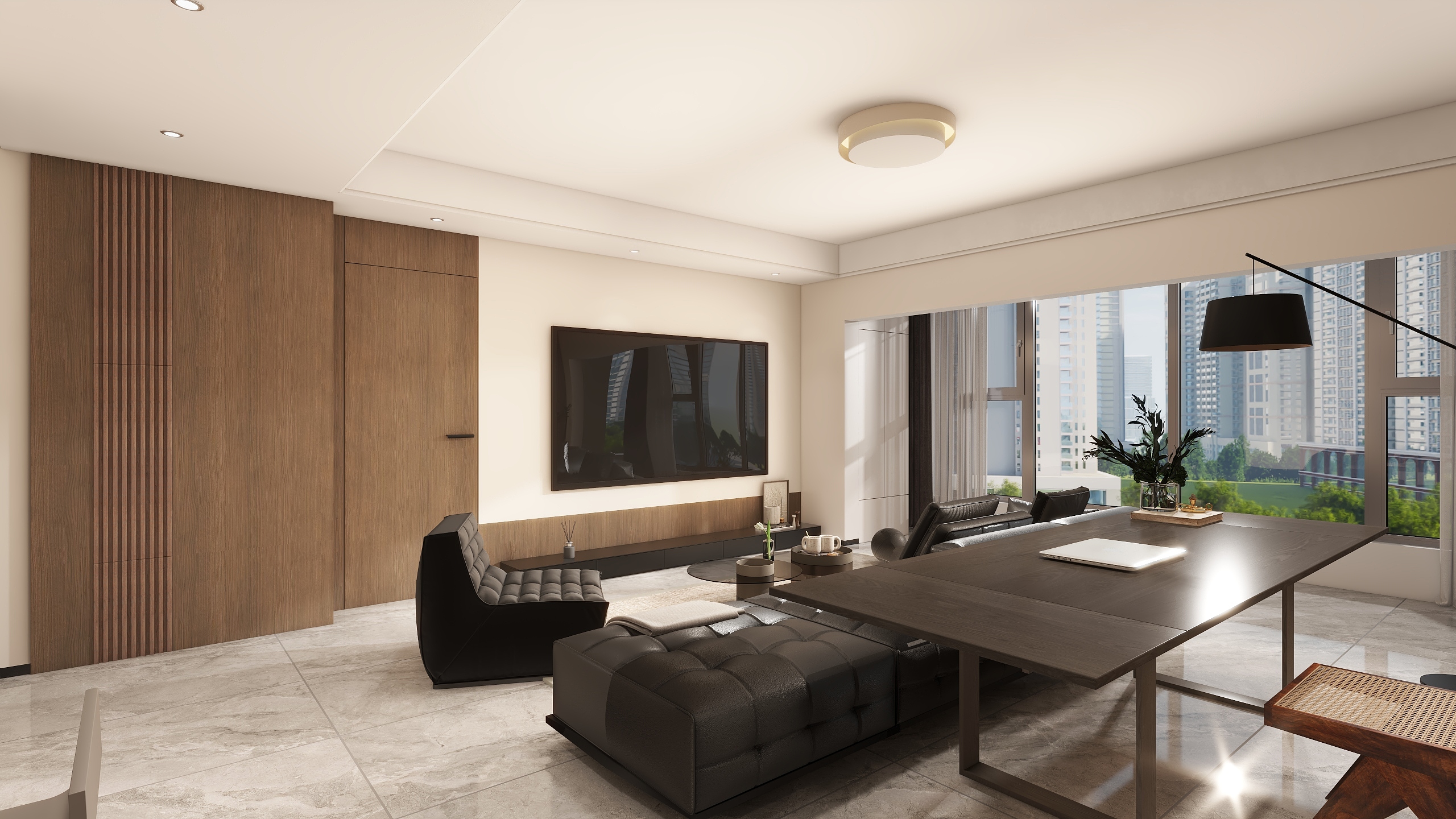 想吃甜桃桃-149 意式极简 -装修设计方案