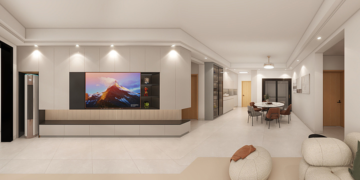 定制小徐-五华敏捷城5栋2101-装修设计方案