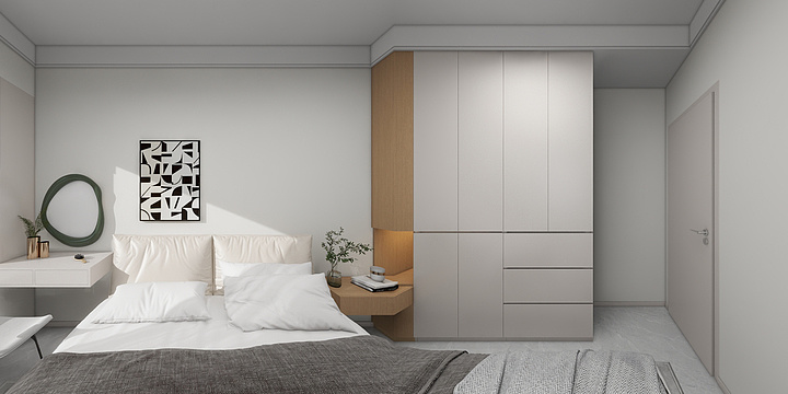 芸山-鹭洲首府5号楼1802-装修设计方案