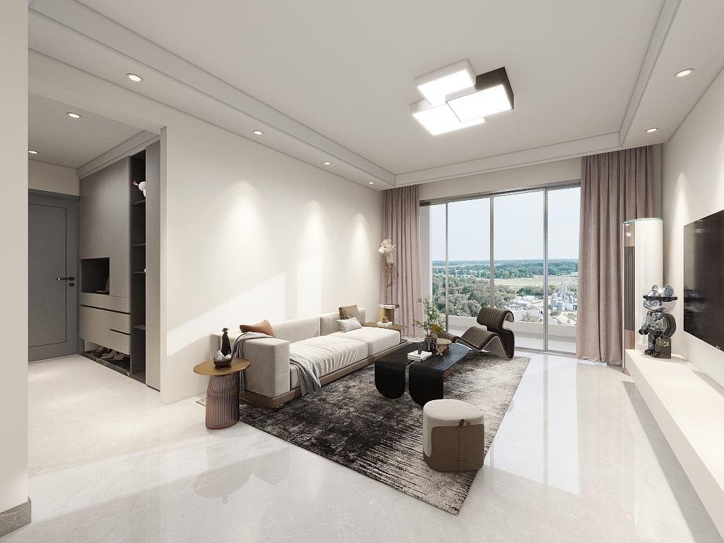 地球人shMc-光辉岁月现代风装修效果图