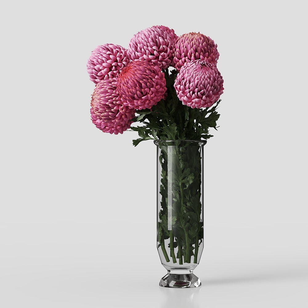 花瓶花卉